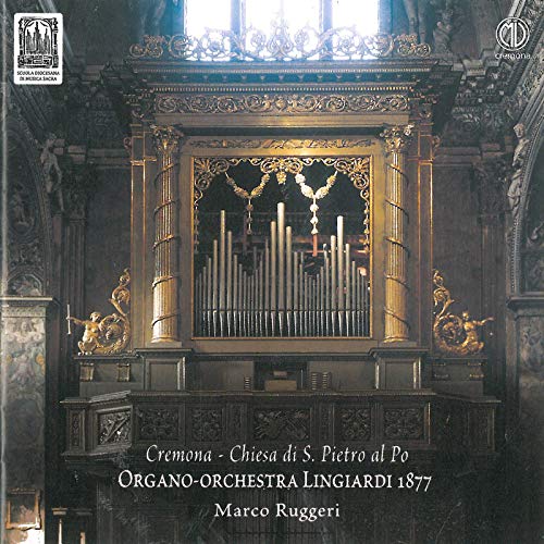 CD cover featuring an ornate church organ with gold detailing.