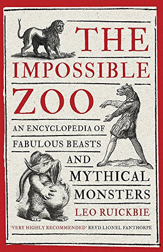 Book cover featuring illustrations of a griffin, elephant, and humanoid creature.