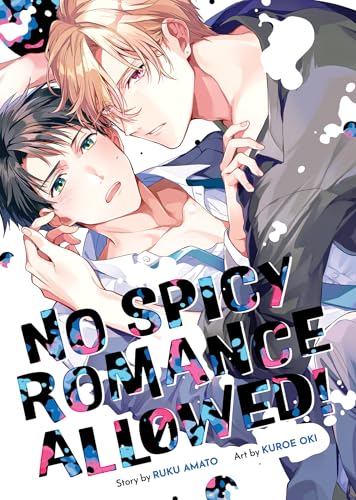 Manga cover with two young men and bold title text.