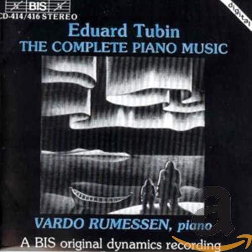 CD cover for Eduard Tubin’s “The Complete Piano Music” by Vardo Rumessen.