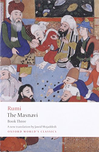 Book cover featuring a Persian miniature painting of men in traditional clothing and turbans.