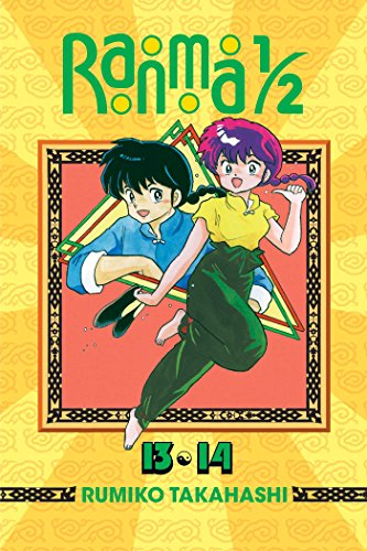Ranma 1/2 manga volume 7 cover featuring male and female Ranma on yellow background.