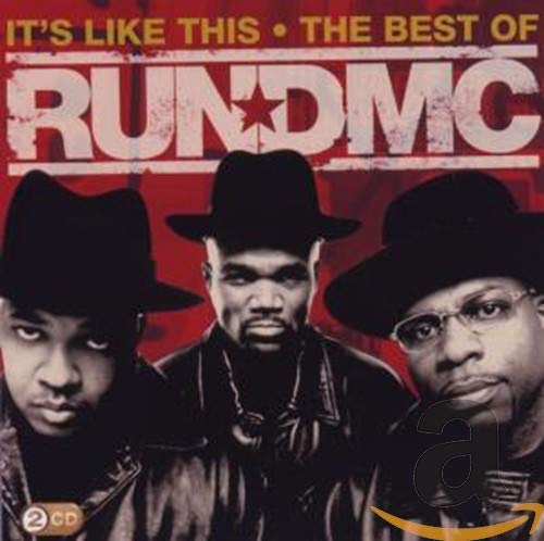 Run-DMC album cover featuring three men in black hats and suits.