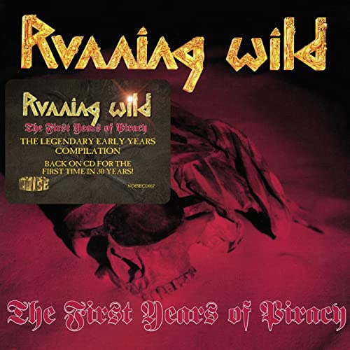 CD cover for “Running Wild - The First Years of Piracy” album.