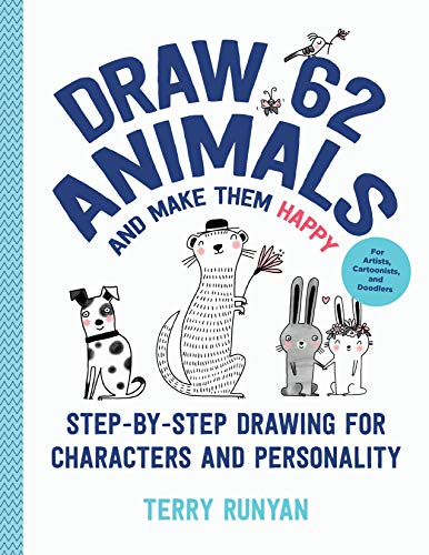 Book cover with illustrated animals—a dog, cat, rabbit, and bear.