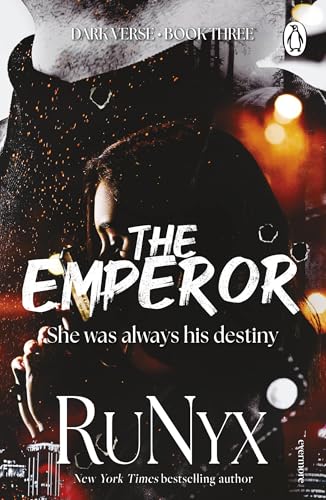 Book cover for The Emperor by RuNyx featuring a dark, moody silhouette of a person.