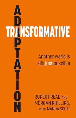Book cover: "Transformative Adaptation" with orange background and bold text.