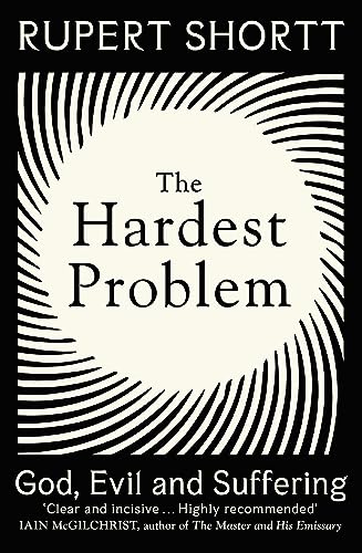 Book cover: "The Hardest Problem" by Rupert Shortt, with spiral design.