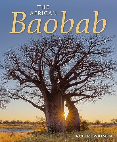 Book cover featuring a large, branching baobab tree at sunset.