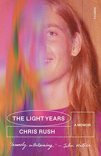 Book cover: portrait of a woman with colorful, blurred background.