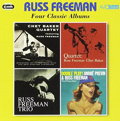 CD cover for Russ Freeman’s “Four Classic Albums” jazz compilation.