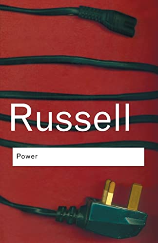 Book cover: "Power" by Bertrand Russell, with electrical plug imagery.