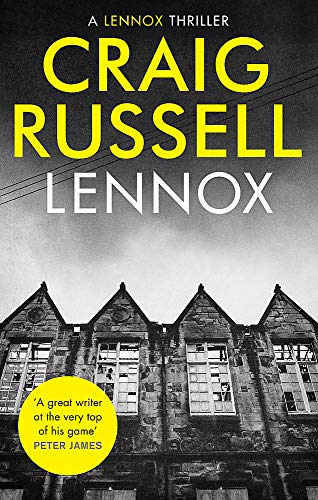 Book cover for "Lennox" by Craig Russell, featuring a row of houses.