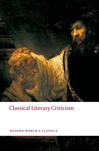 Book cover: “Classical Literary Criticism” with a Renaissance painting detail.