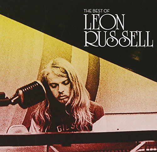 CD cover for Leon Russell’s “The Best Of” featuring a portrait and guitar.