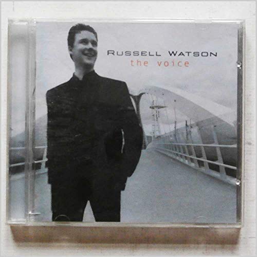 CD cover featuring Russell Watson’s portrait against a bridge backdrop.