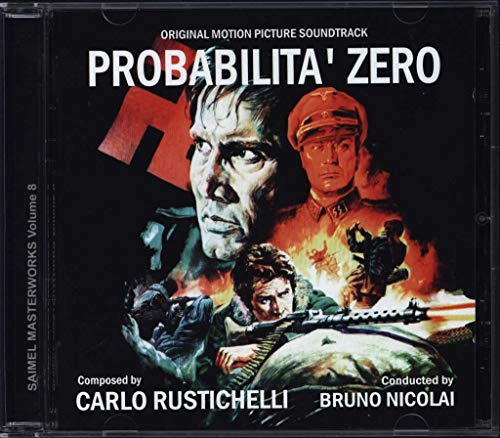 CD cover for "Probabilita' Zero" featuring film stills and text.