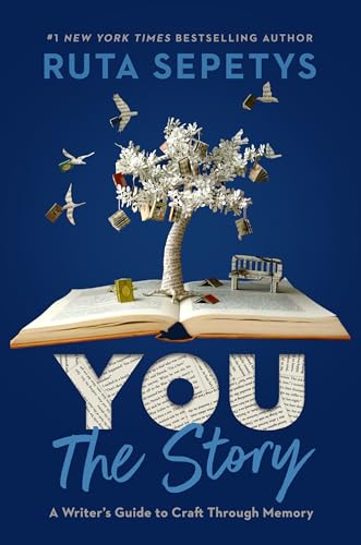 Book cover with a tree growing from an open book, paper birds flying.