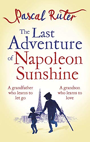 Book cover depicting a grandfather and grandson walking in front of the Eiffel Tower.