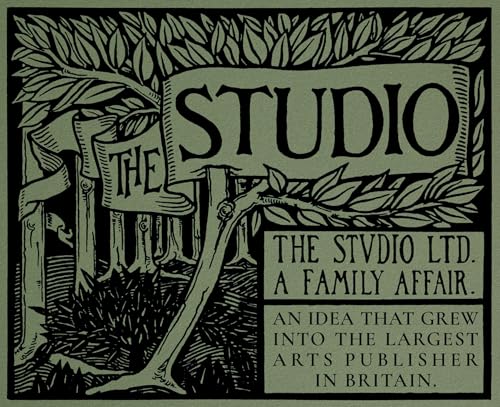 Green-toned illustration of trees framing the text "The Studio Ltd. : A Family Affair.