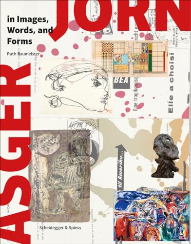 Book cover for "Asger Jorn" featuring collage-style artwork and text.