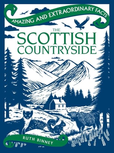 Book cover depicting Scottish mountains, wildlife, and a small cottage.