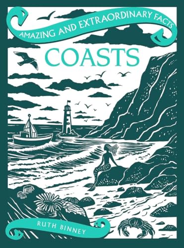 Book cover: coastal scene with lighthouse, mermaid, and seabirds.