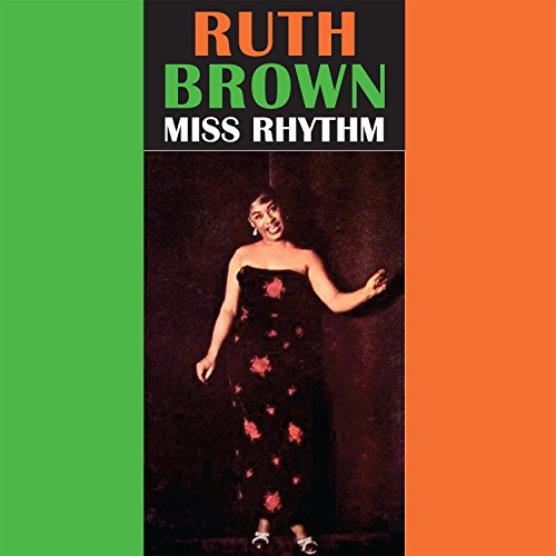 Ruth Brown album cover, "Miss Rhythm", featuring a portrait of the singer.