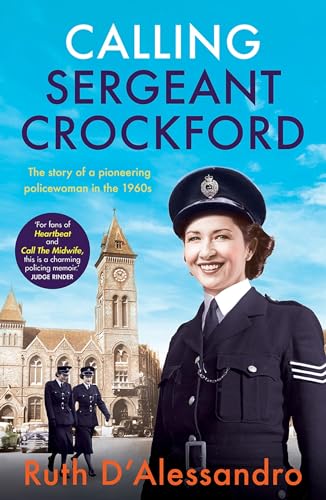 Book cover featuring a smiling policewoman in uniform, 1960s setting.