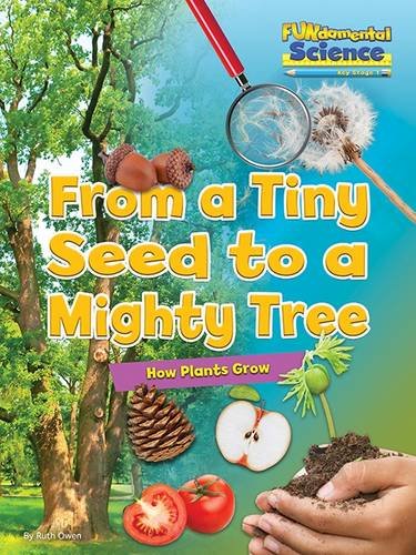 Book cover illustrating plant growth stages, from seed to fruit.