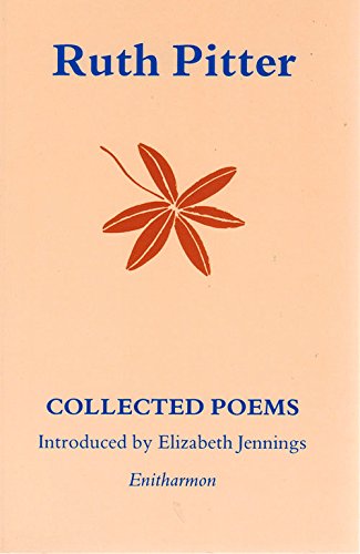 Book cover: "Collected Poems" by Ruth Pitter, with a red leaf design.
