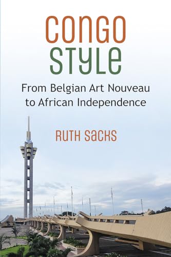 Book cover: “Congo Style” with a tall tower and building facade.