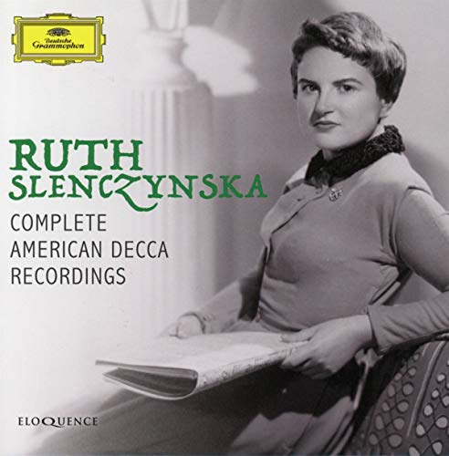 CD cover featuring pianist Ruth Slenczynska in a portrait.