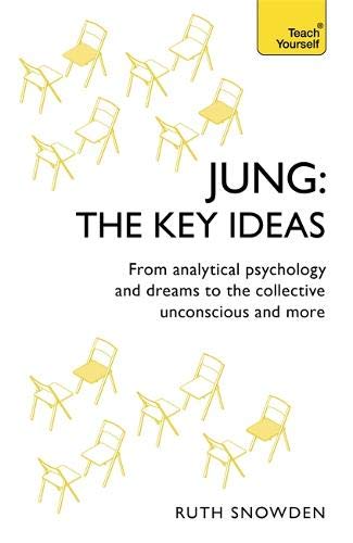 Book cover with yellow chair illustrations and title "Jung: The Key Ideas".