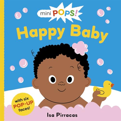 Book cover: baby in bath with rubber duck, pop-up elements.