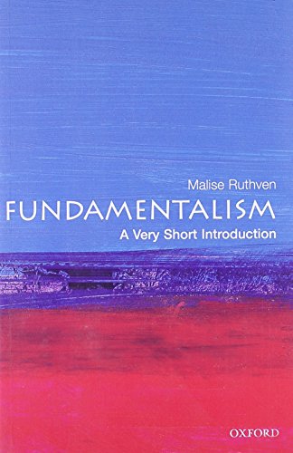 Book cover: "Fundamentalism" by Malise Ruthven, Oxford University Press.