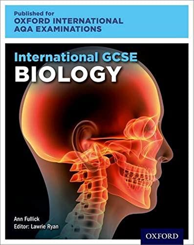 Biology textbook cover with a human brain illustration and blue header.