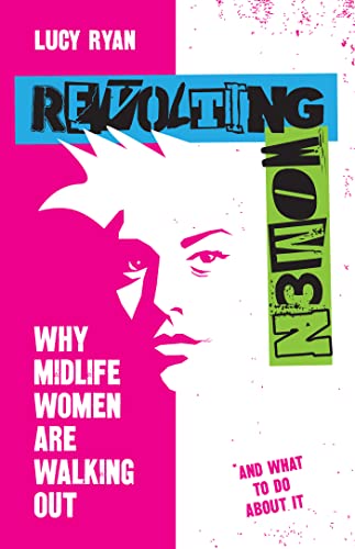 Book cover: “Revolting Women” with a pink and blue graphic design.