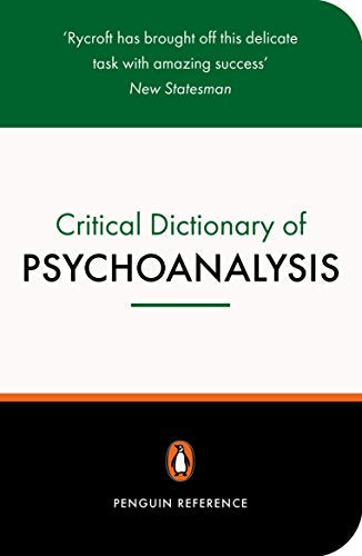 Book cover: "Critical Dictionary of Psychoanalysis" with Penguin logo.