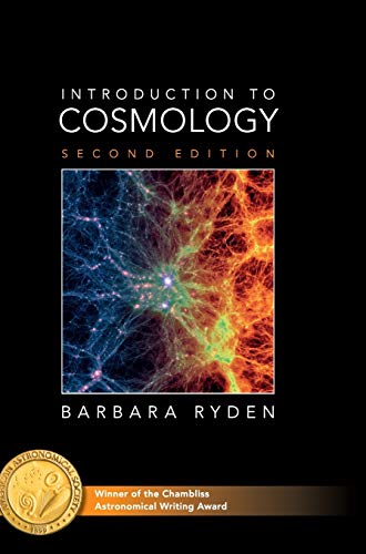 Book cover: "Introduction to Cosmology" second edition, with galaxy image.