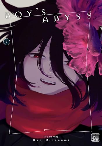 Manga volume 9 cover featuring a close-up of a character with red eyes.