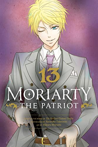 Manga cover featuring a blonde man in a suit, with the number 13.