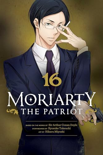 Manga cover featuring a man in a suit with the number 16.
