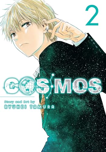 Manga cover featuring a young man with blonde hair and a cosmic design.