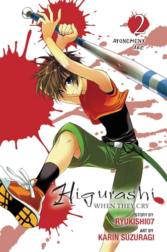 Manga cover: boy with baseball bat, red splatters, and title text.