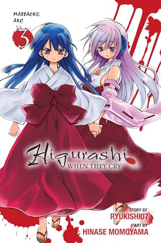 Cover of "Higurashi When They Cry: Massacre Arc, Vol. 3" manga.