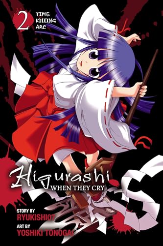 Manga cover featuring a purple-haired girl in a shrine maiden outfit holding a staff.