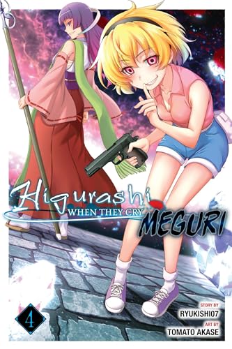 Anime book cover featuring two young women, one with a gun.