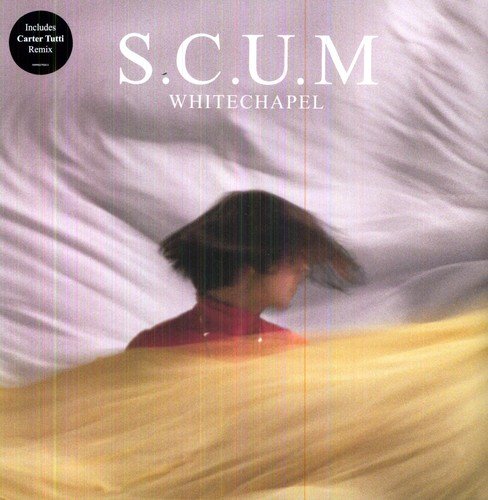 Vinyl album cover for S.C.U.M.’s “Whitechapel” featuring a blurred figure.