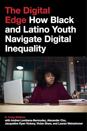 Book cover featuring a young Black woman working on a laptop.